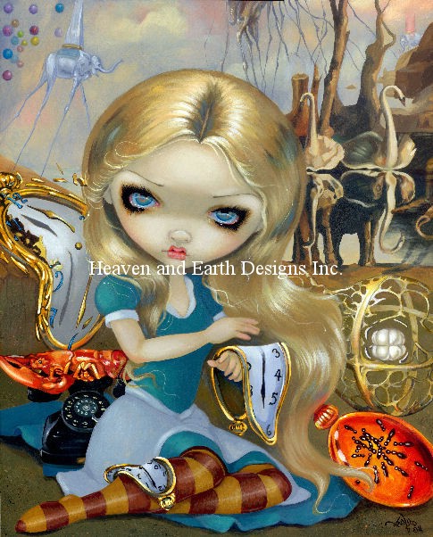 Supersized Alice In A Dali Dream Material Pack - Click Image to Close